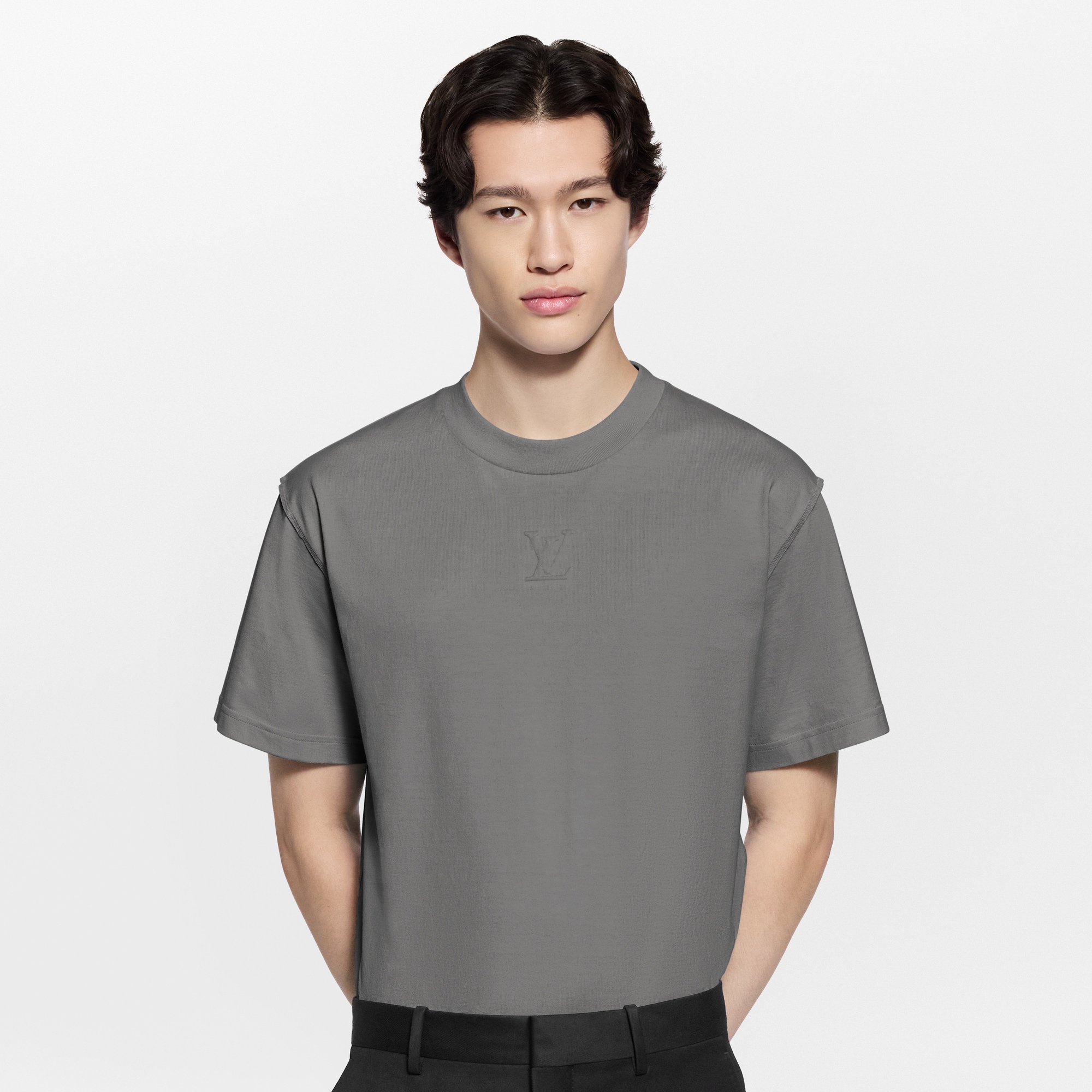 LOUIS VUITTON グレー Tシャツ Sサイズ Louis Vuitton グレー Tシャツ S